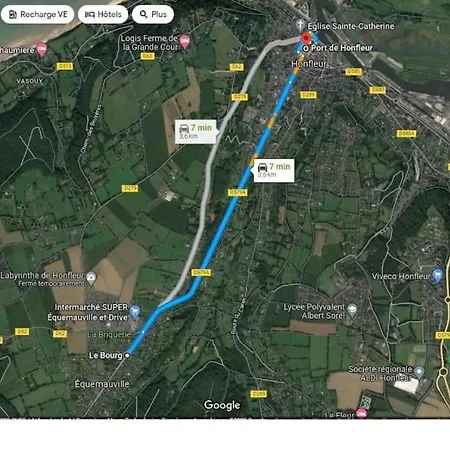 Le Cocon Climatise Parking 10min * Онфлёр
